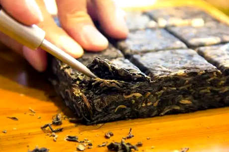 冲泡青砖茶的方法