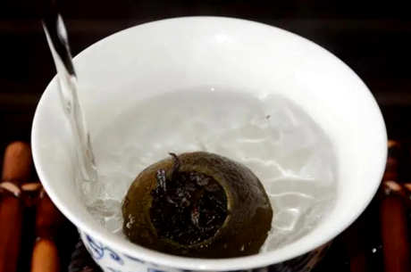 小青柑的泡法