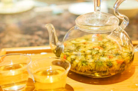 菊花绿茶能一起泡吗？