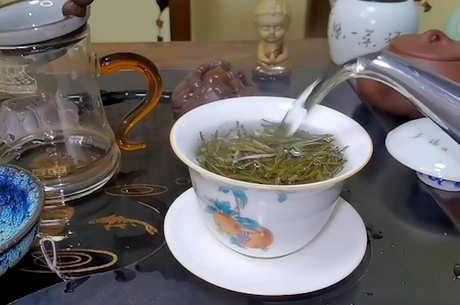 六种茶汤的颜色