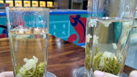 茉莉花茶的味道