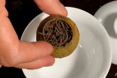 小青柑泡茶步骤
