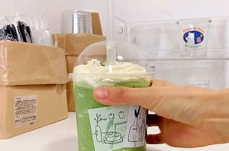 抹茶星冰乐的正确饮用方法