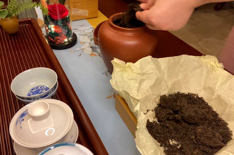 存放散茶的方法