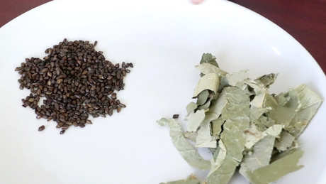自制荷叶减肥茶