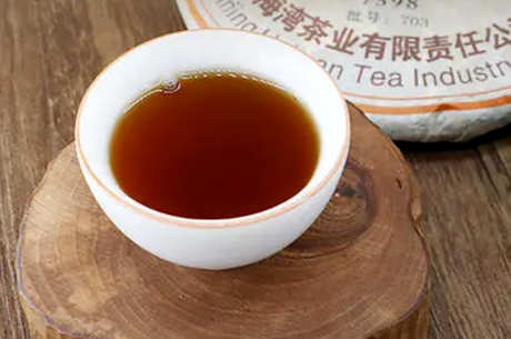 老同志普洱茶的功效