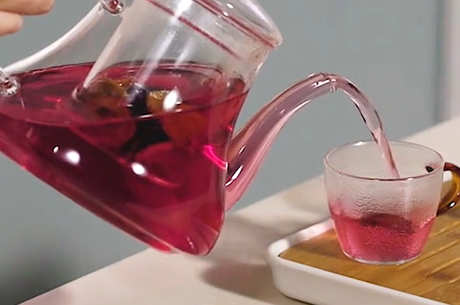 如何泡洛神花茶？