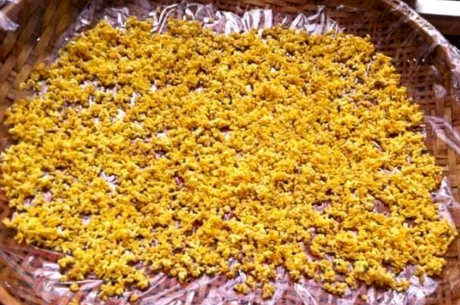 桂花茶的制作方法和步骤