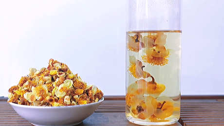 茶花能泡在水里喝吗？