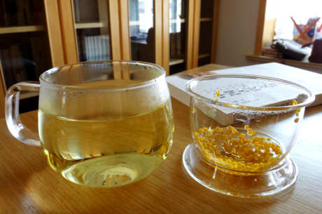 如何制作和保存桂花茶