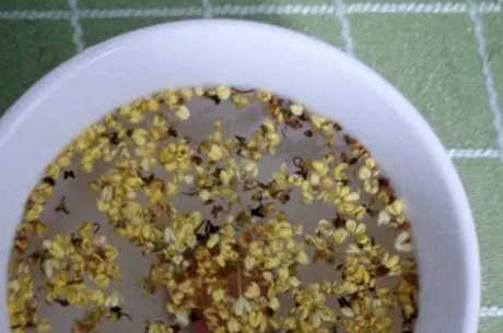 桂花茶怎么做？