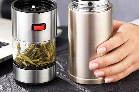 不锈钢杯能泡茶吗？