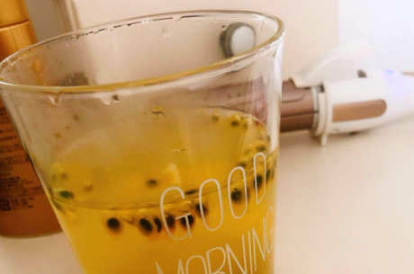 百香果蜂蜜柠檬茶的做法