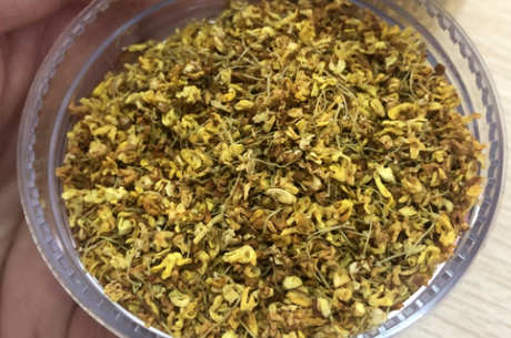 桂花茶的制作方法和步骤