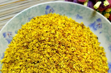 制作干桂花茶的简单方法