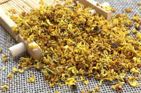 如何制作桂花茶？