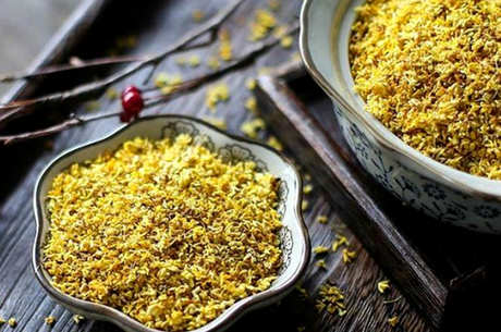 桂花茶的做法