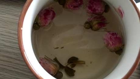 玫瑰茶泡法
