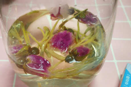 玫瑰茶泡法