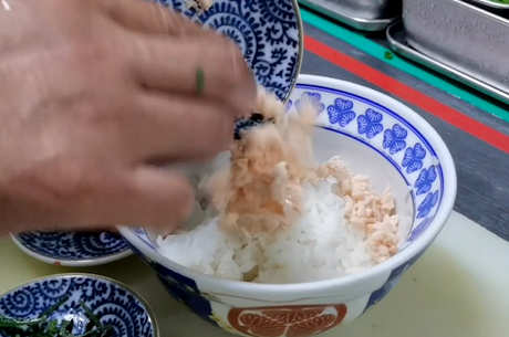 正确的茶泡饭吃法