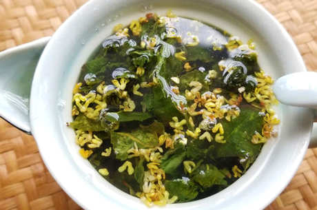 桂花乌龙茶什么时候喝最好？建议秋天喝桂花乌龙茶。