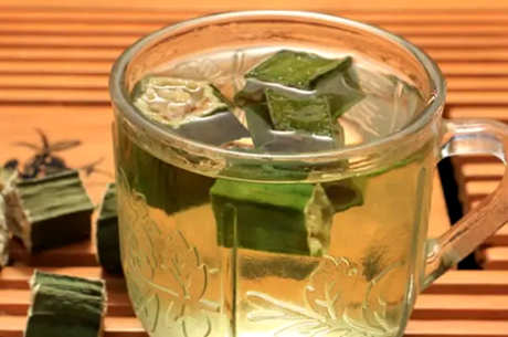 秋葵可以晒干泡茶喝吗？